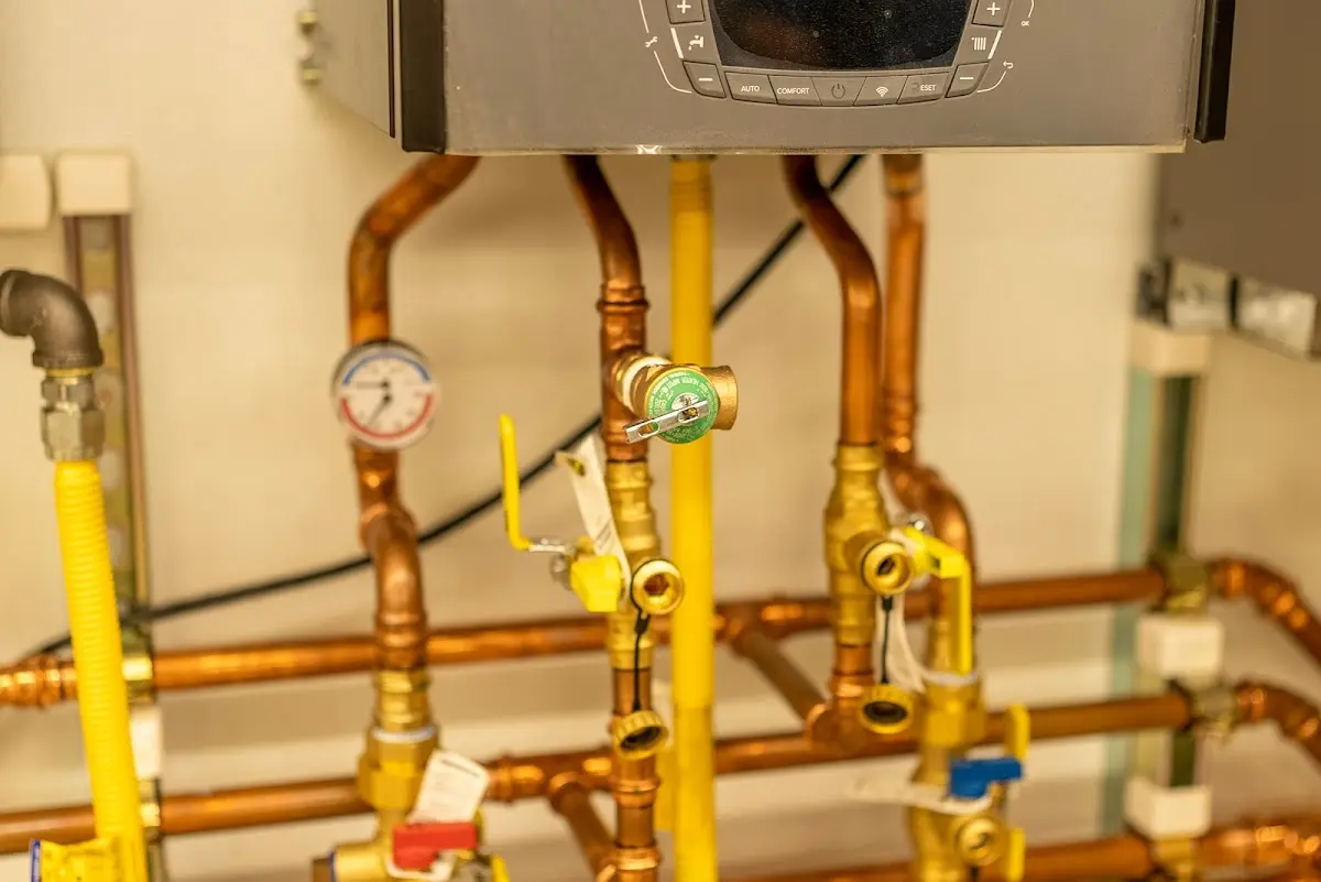 Licensed technician providing Water Heater Installation for a homeowner in Melwood